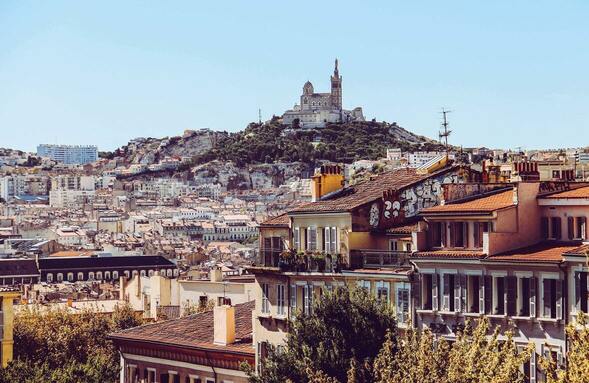 Image d'un paysage d'une ville