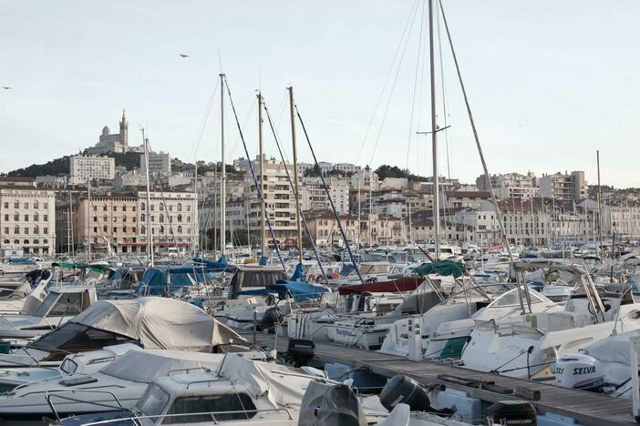 Image de bateaux sur le Vieux-Port