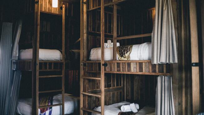 image d'une chambre rustique